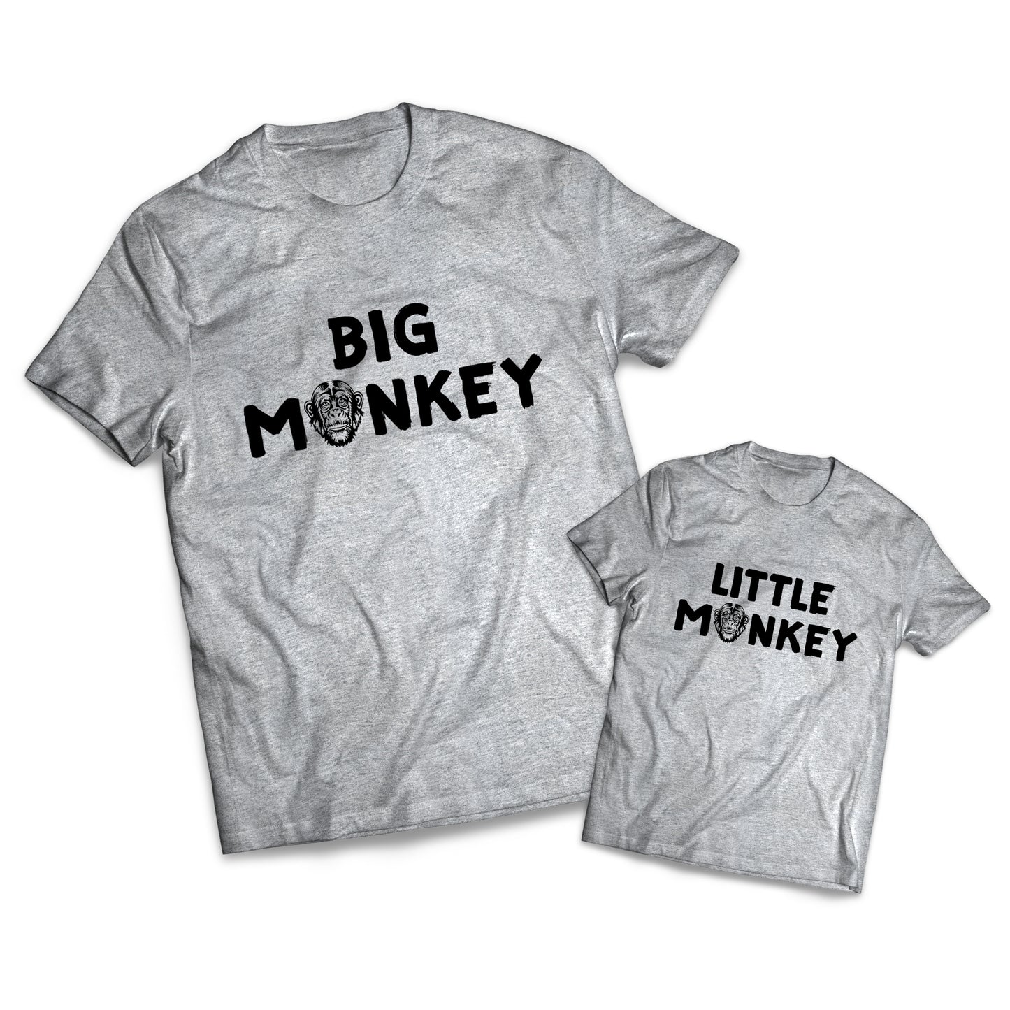 Big Monkey Little Monkey Set - Dads -  Matching Shirts