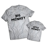 Big Monkey Little Monkey Set - Dads -  Matching Shirts