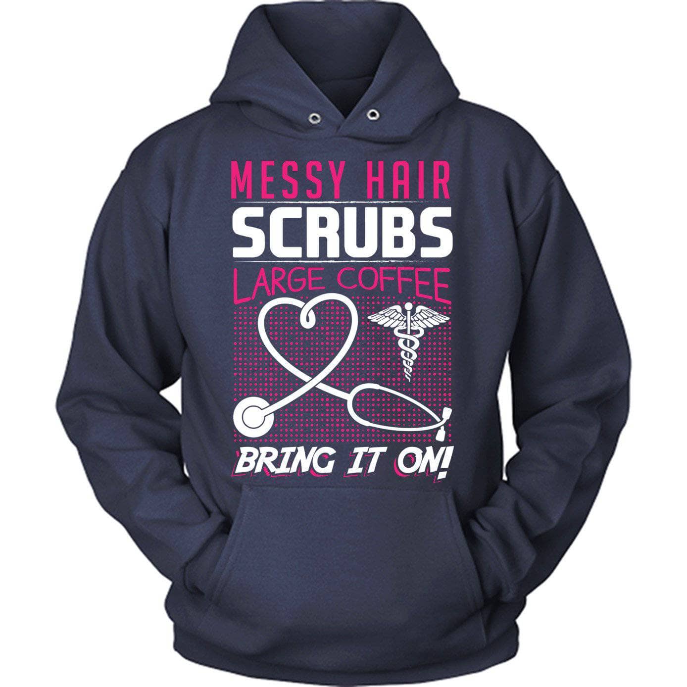 Messy Hair Scrubs