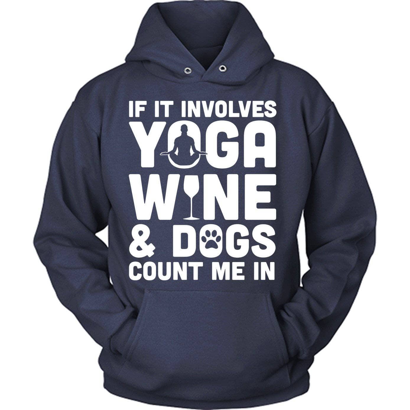 Yoga Wine And Dogs