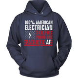 Electrician Patriotic AF