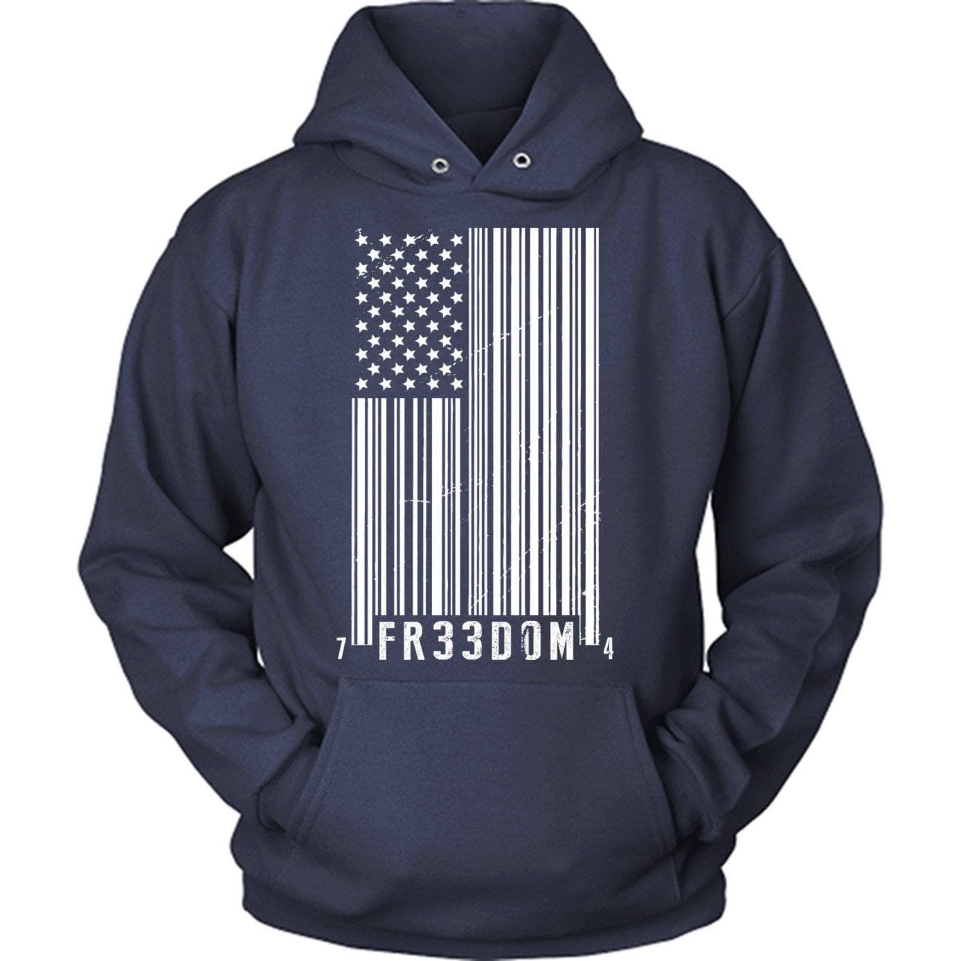 American Flag Barcode