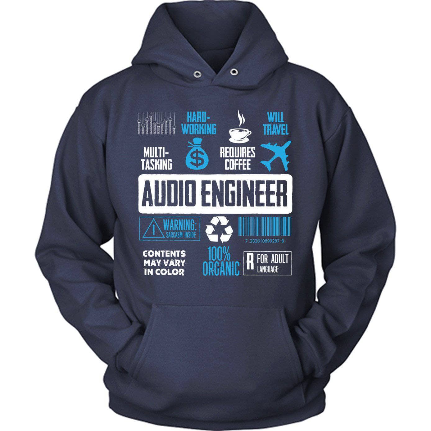 Hard Working Audio Engineer