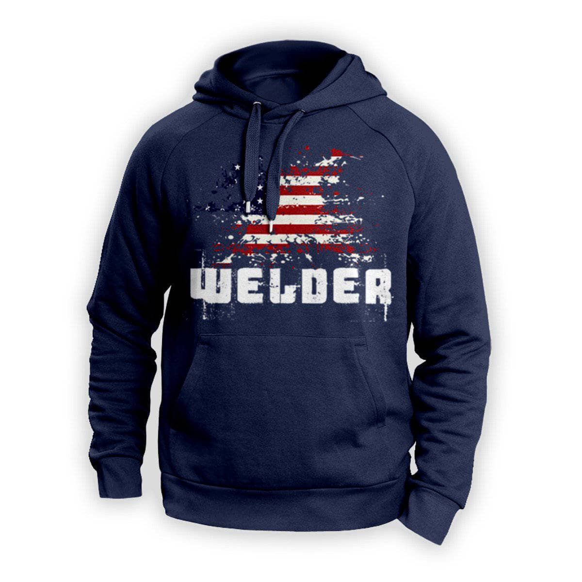 Welder Grunge Flag