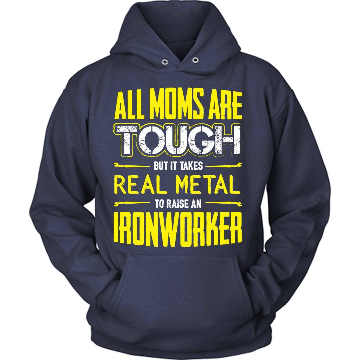 Yellow Tough Ironworker Mom