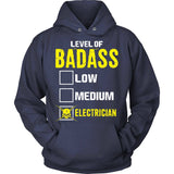 Electrician Level Of Badass