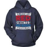 American RWB Policeman