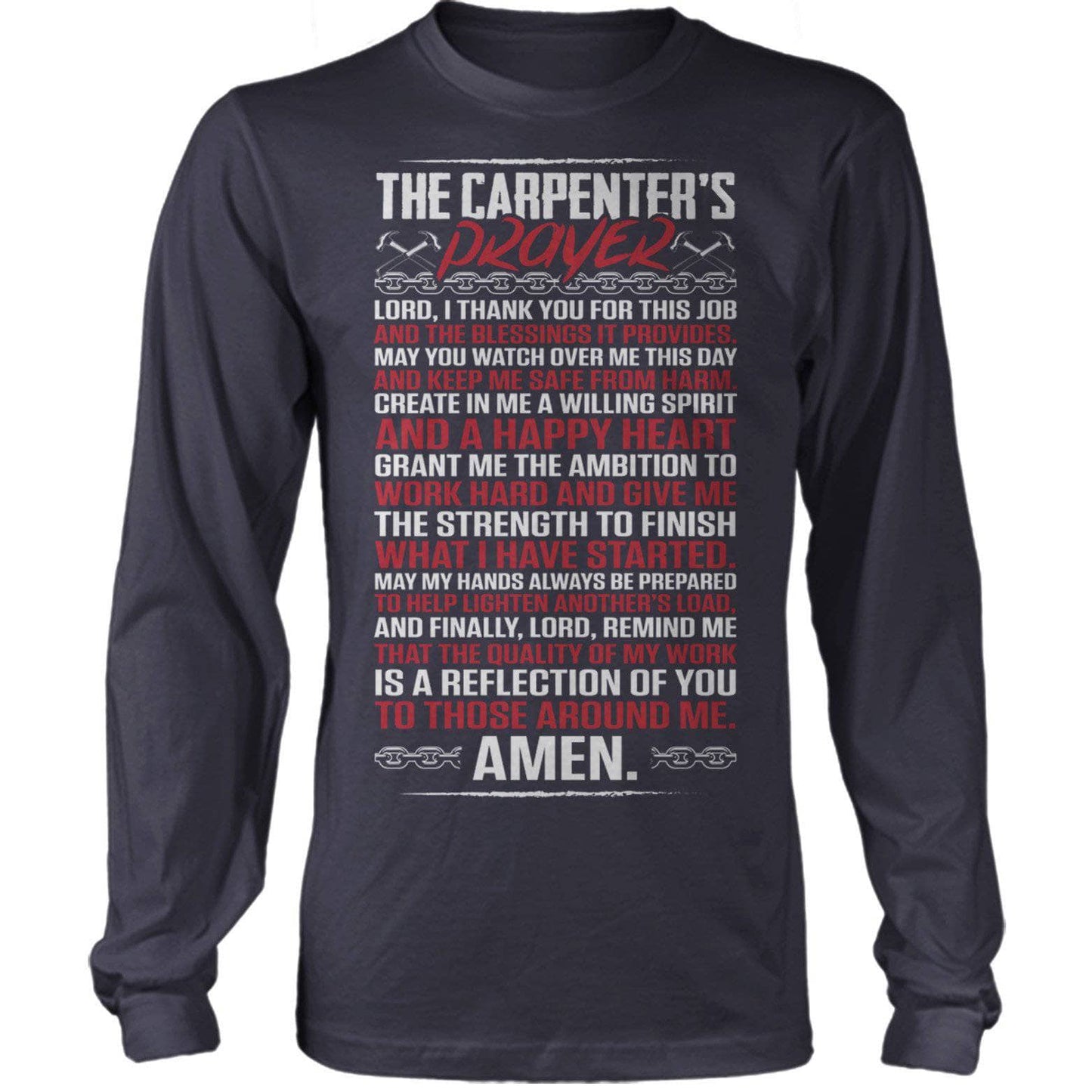 Carpenters Prayer