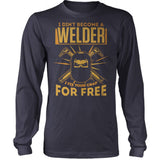 Welder Not Free