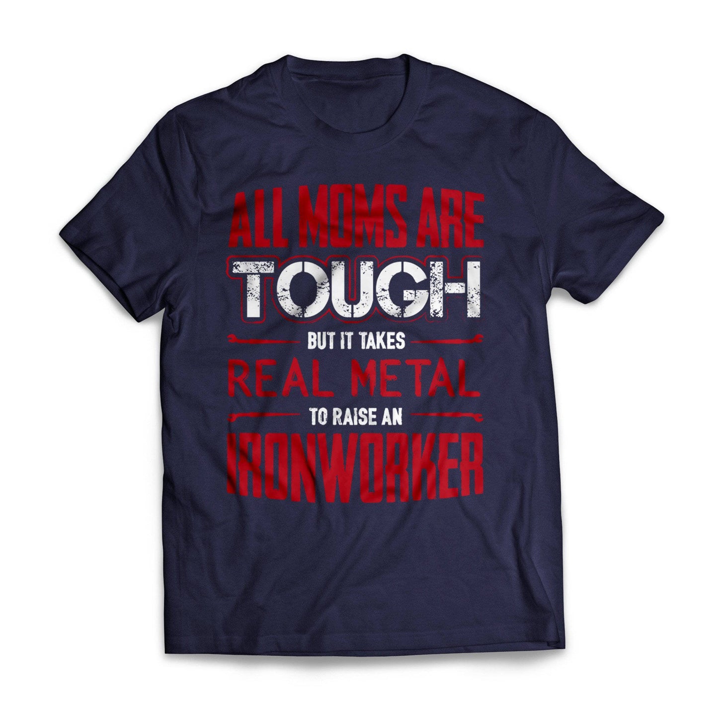 Red Tough Ironworker Mom