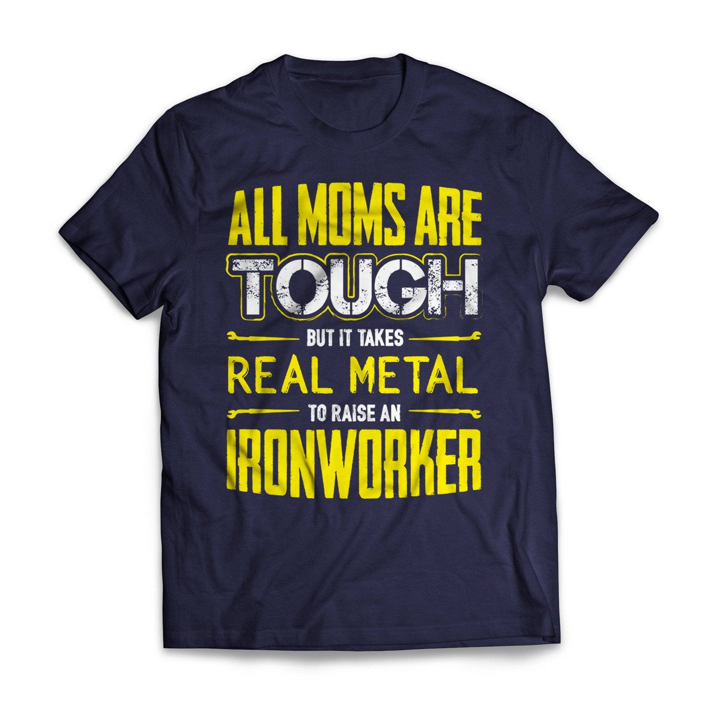 Yellow Tough Ironworker Mom