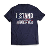 I Stand American Flag