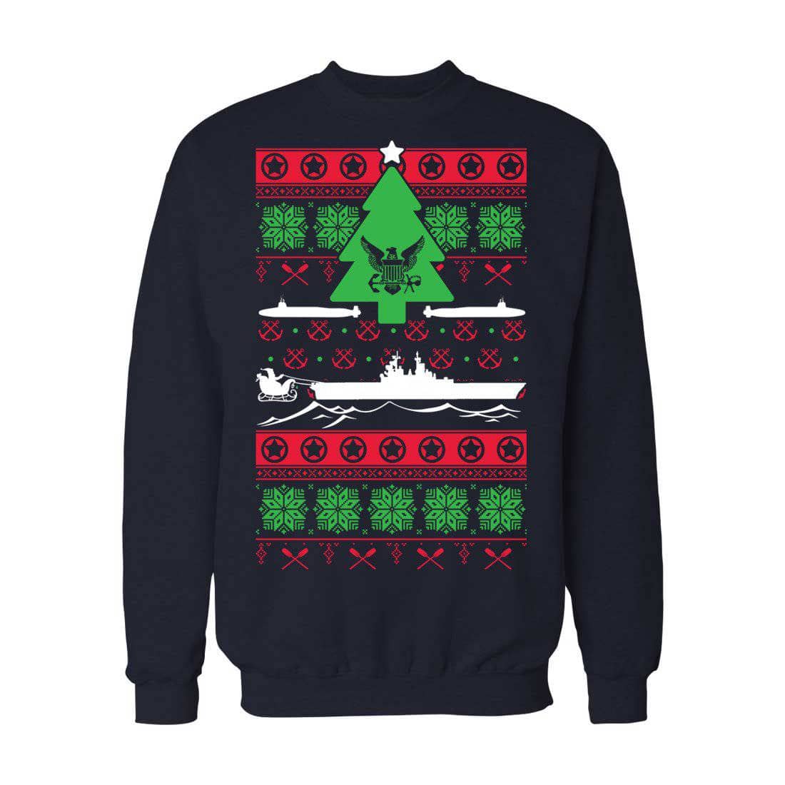 Christmas Sweater Navy