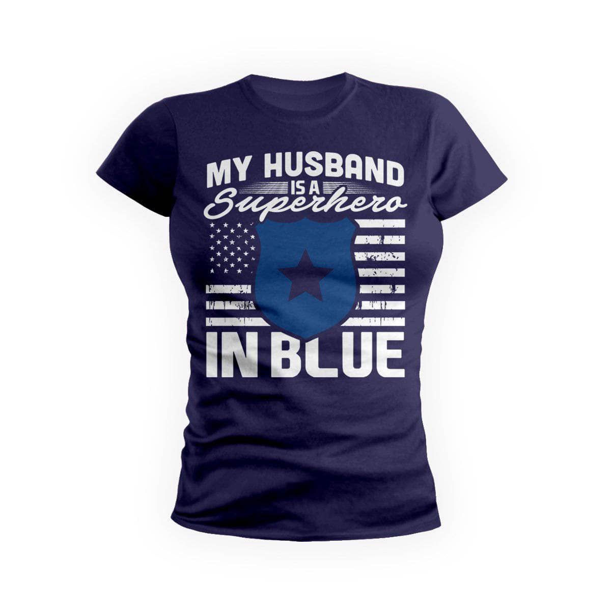 Husband Superhero In Blue