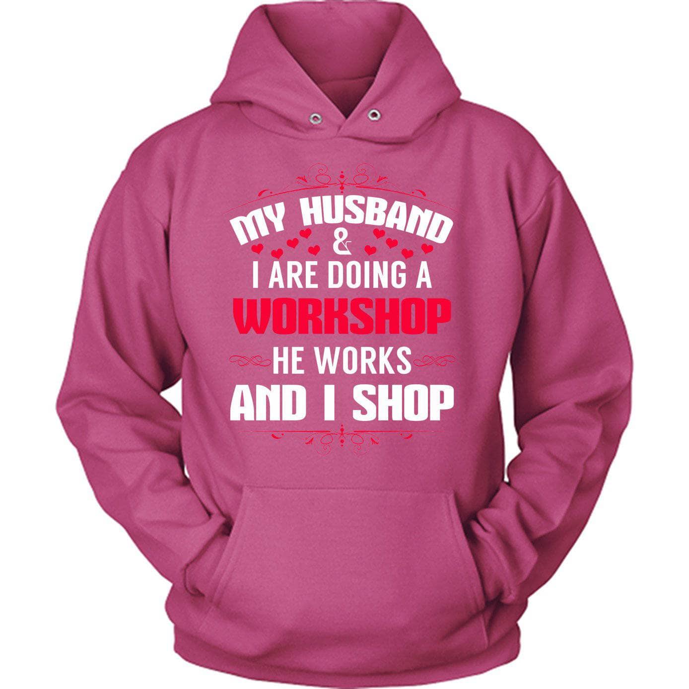 He Works I Shop