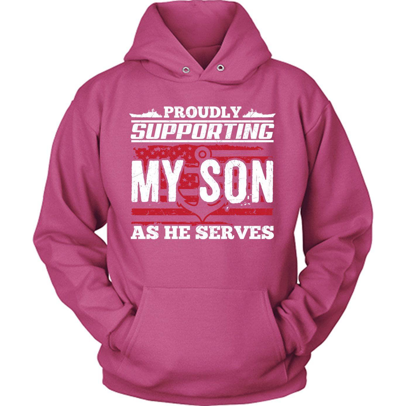 Navy Supporting Son