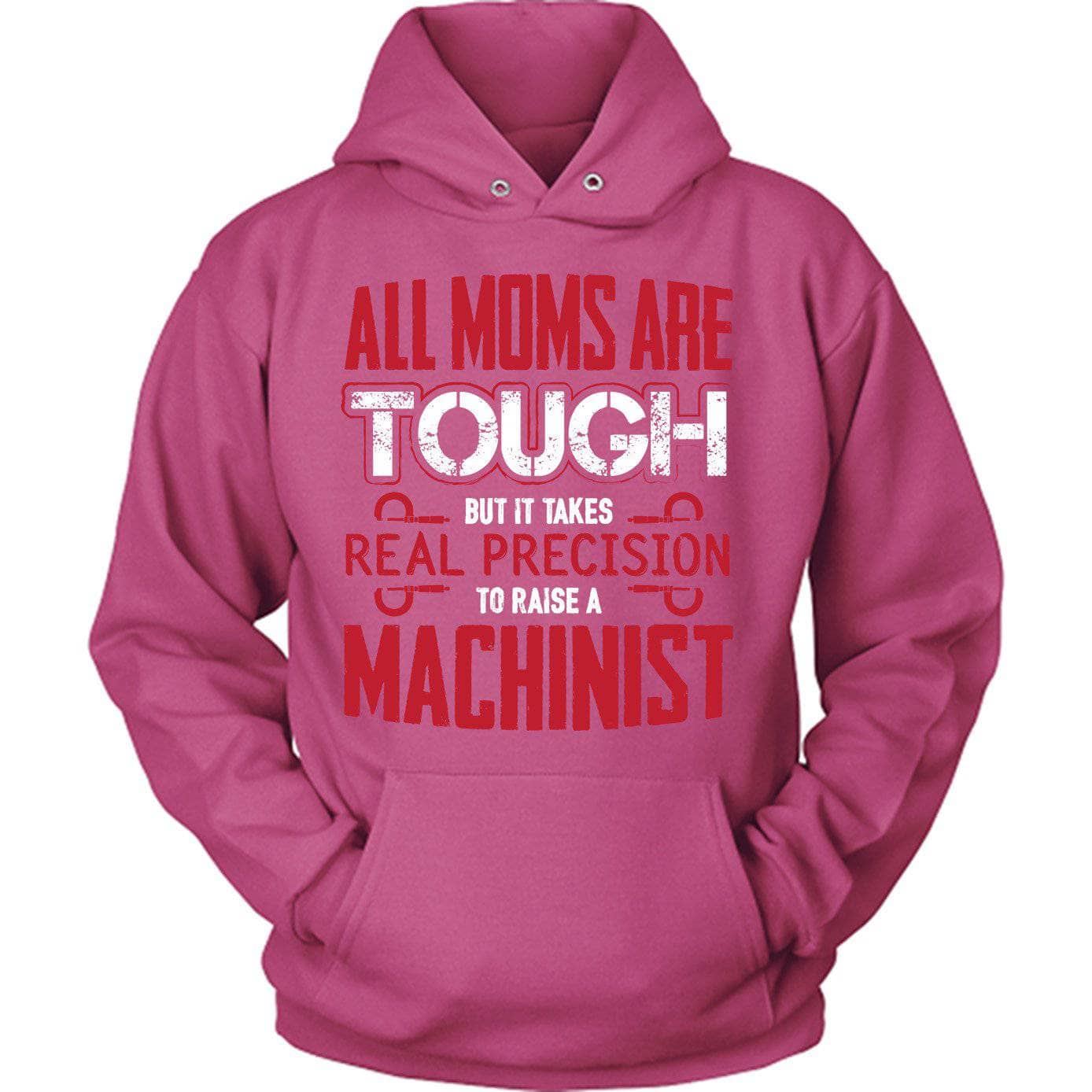 Red Tough Machinists Mom