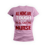 Red Tough Nurse Mom