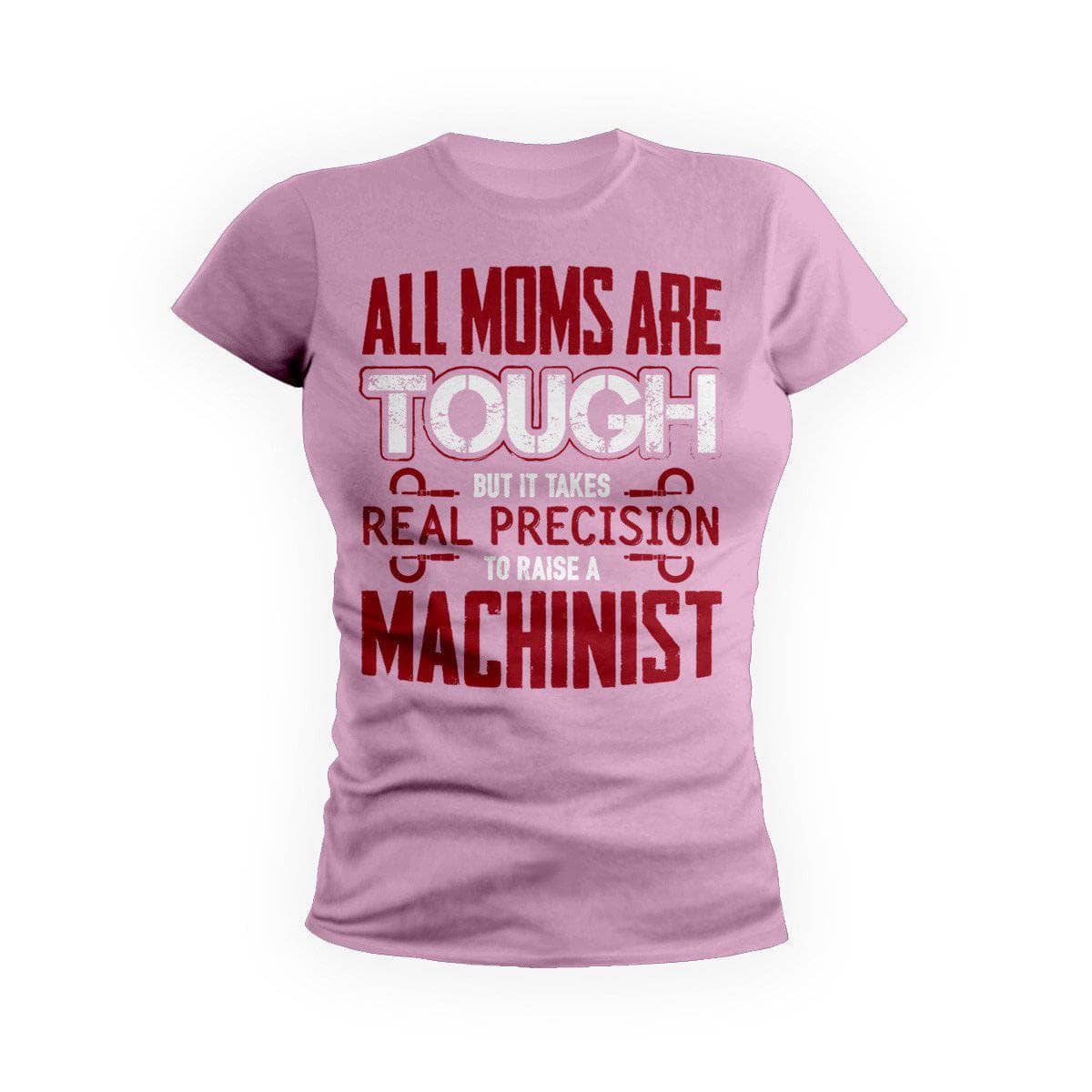 Red Tough Machinists Mom