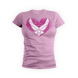 Air Force Mom Pink Heart