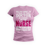 Talk To Doctor Or Nurse