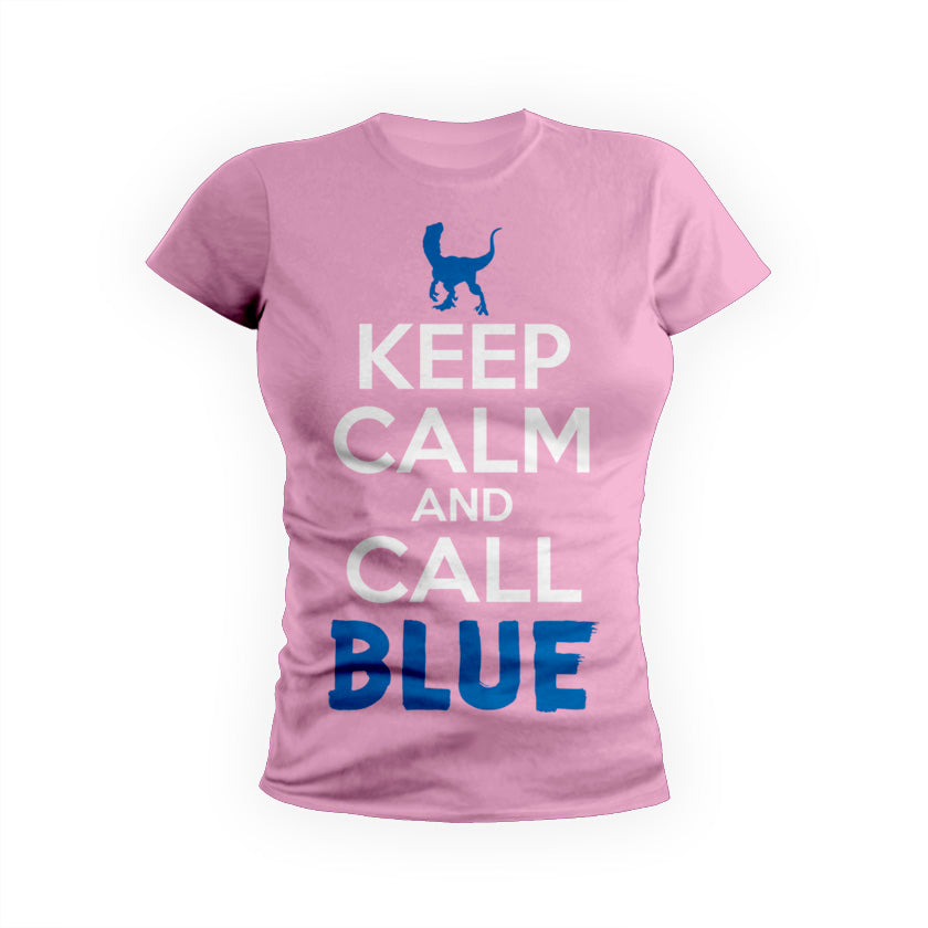 Keep Calm Call Blue