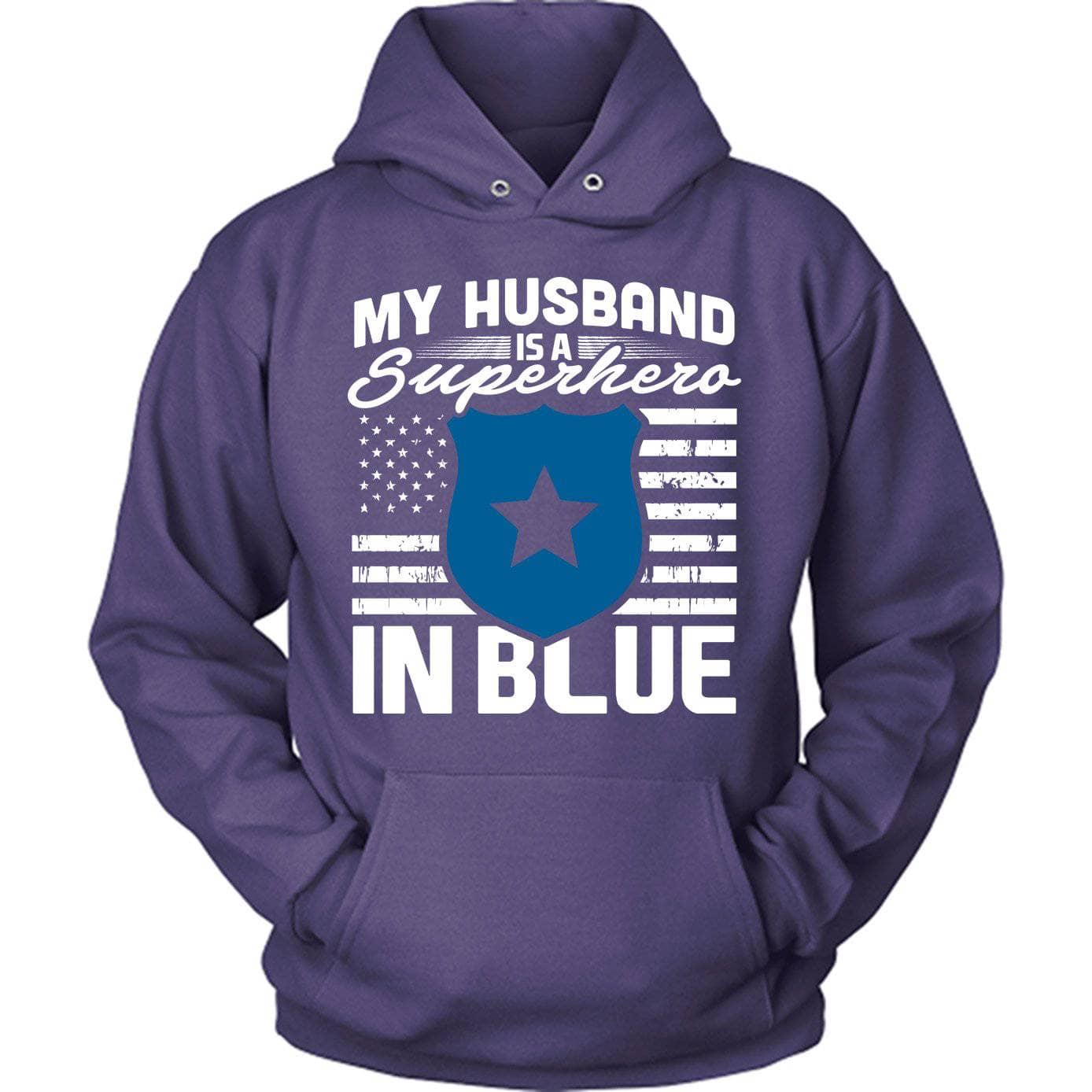 Husband Superhero In Blue