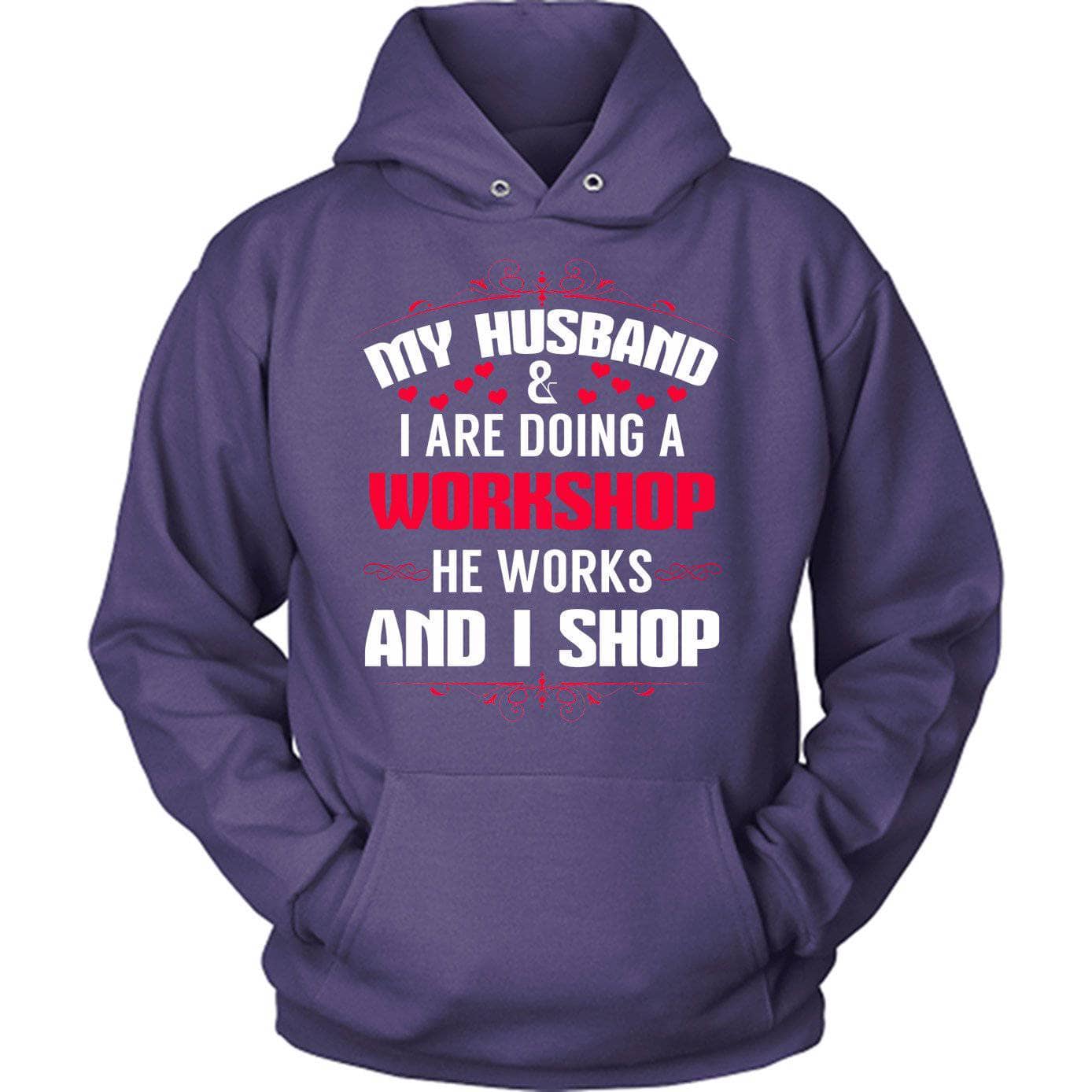 He Works I Shop