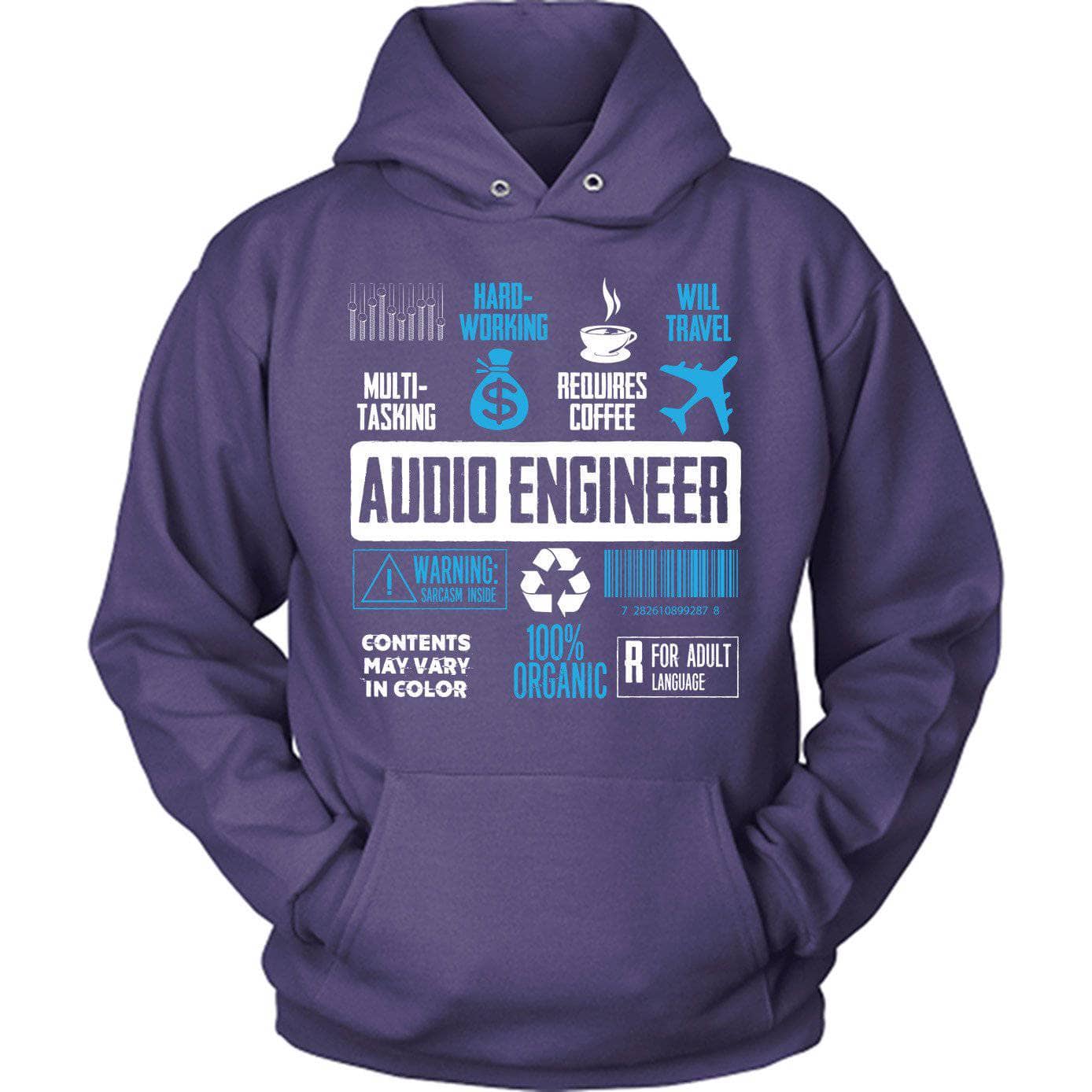 Hard Working Audio Engineer