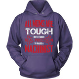 Red Tough Machinists Mom