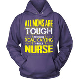 Yellow Tough Nurse Mom