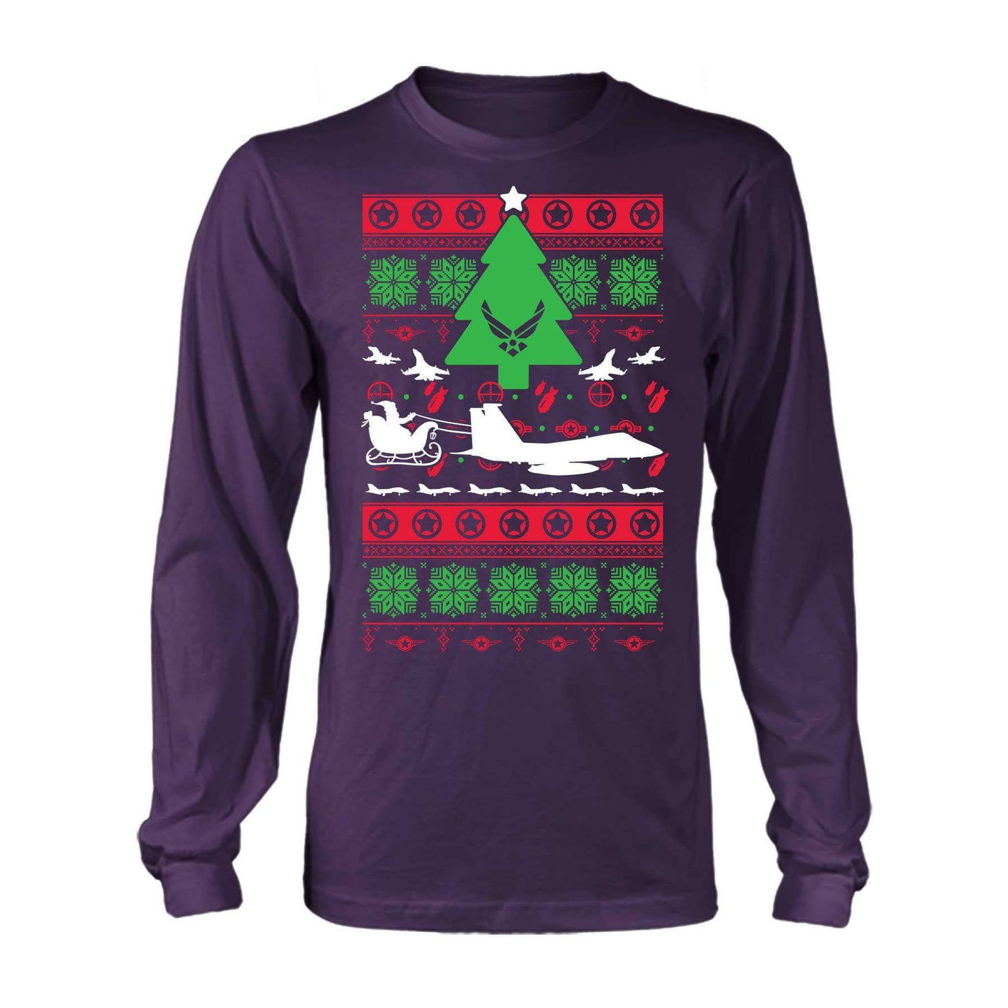 Christmas Sweater Air Force