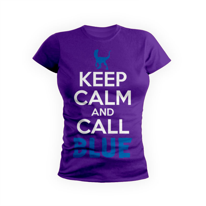 Keep Calm Call Blue