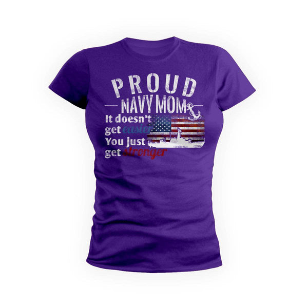 Proud Navy Mom Navy T Shirt Getshirtz 