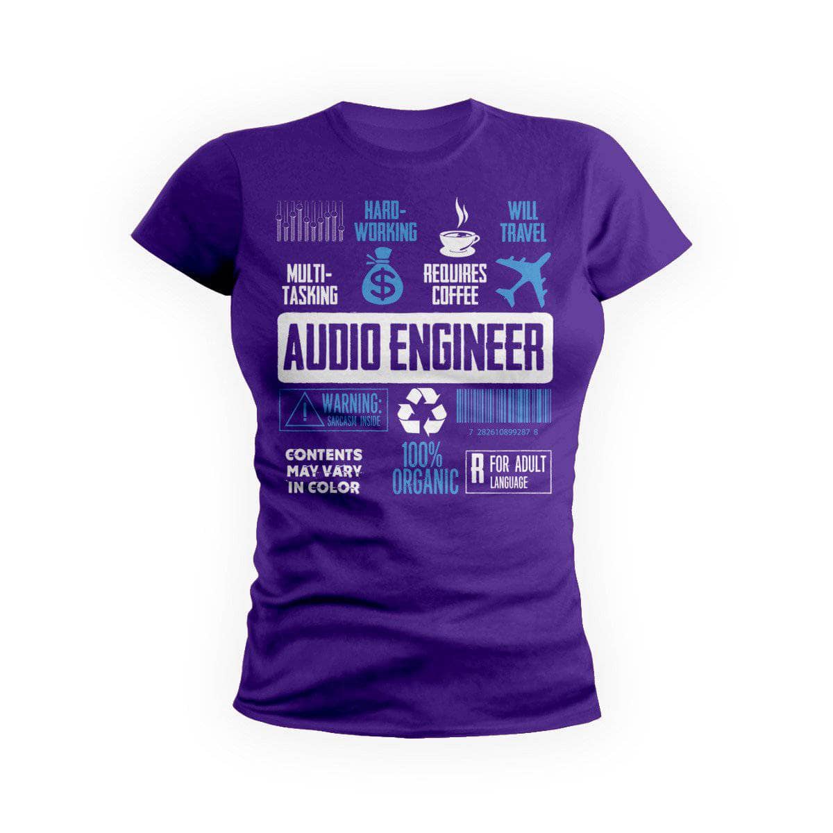 Hard Working Audio Engineer