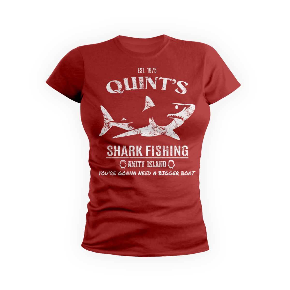 Quints Shark Fishing Shirt
