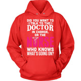 Talk To Doctor Or Nurse