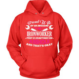 Proud Wife Awesome Ironworker