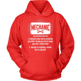 Mechanic Meaning