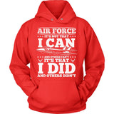 Air Force I Can And I Did