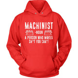 Machinist Definition 2