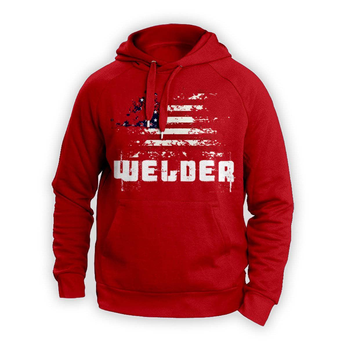 Welder Grunge Flag