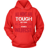 Red Tough Nurse Mom