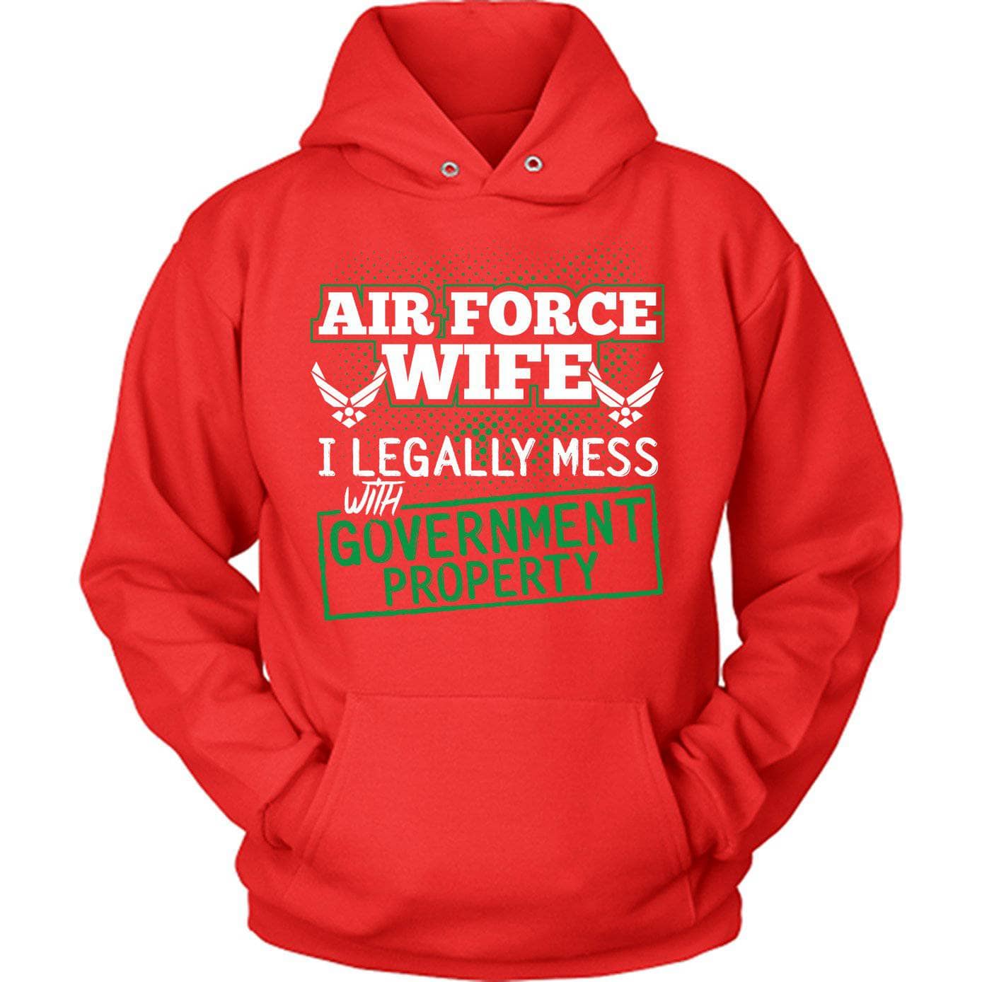 Air Force Wife Government Property