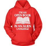 Open Book Alien Language