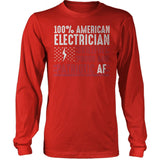 Electrician Patriotic AF