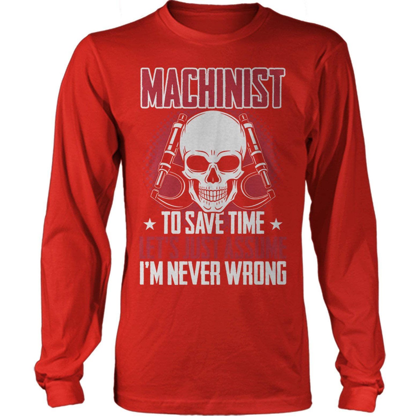 I'M Never Wrong Machinist