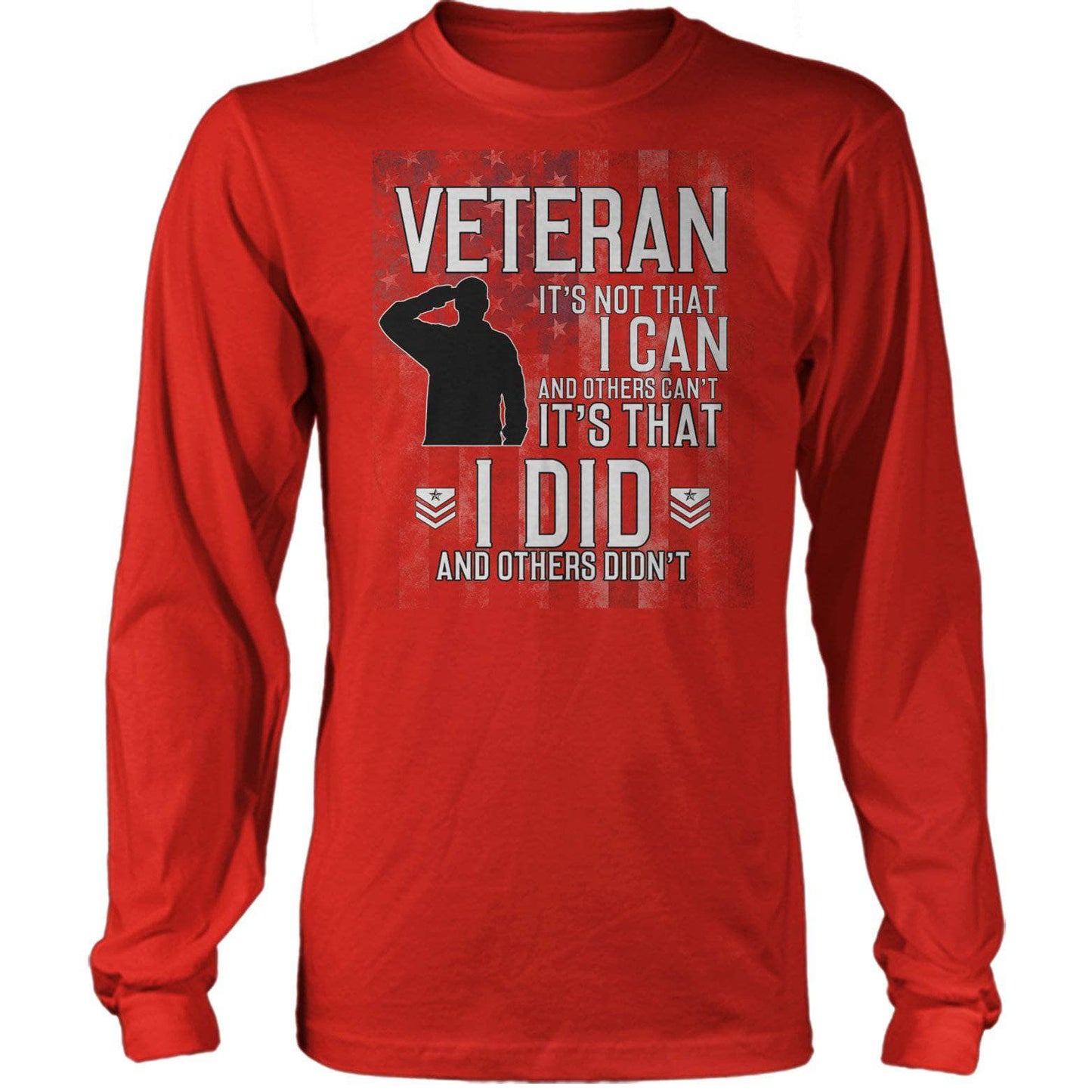 Veteran Did Other Didn'T