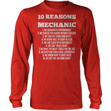 Ten Reasons Mechanics