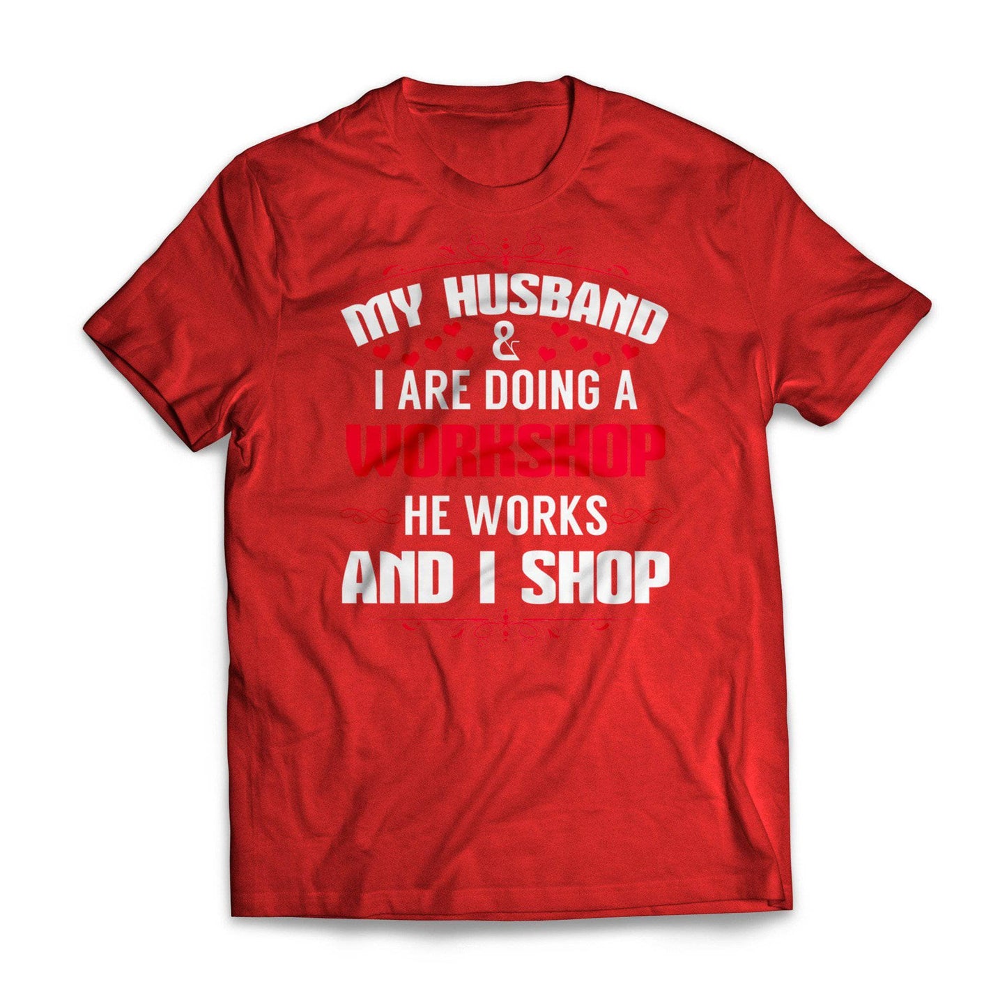 He Works I Shop